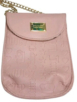 NWT Juicy Couture XBDY Bag Smart Phone Blush Logo Daydream Flap Cellie