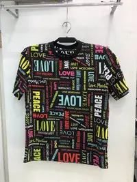 在飛比找Yahoo!奇摩拍賣優惠-［特價出清］Love Moschino 黑白兩色 滿版 圓領