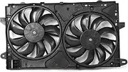 Gearwell Cooling Fan, Car Engine Radiator Fan Replacement Compatible with Chevrolet Malibu 2013 2016, 20979495 Radiator Cooling Assembly