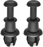 GUERBEIS 2X Parcel Shelf Clips Fit for SEAT, Altea Arona Ibiza 6L 6J 6F Leon 1M 1P MII Toledo 5P KG 1M6867574A String Holder Pivot Hanger Luggage Shelf Clips