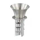 Effortless Juice Extraction from Lemon and Lime with Stainless Steel Squeezer