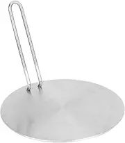 Fonowx Portable Stainless Steel Induction Cooktop Converter - Convenient Cooker Accessory, 24cm