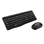 Rapoo Wireless Keyboard and Mouse X1800S Combo Bundles Optical Mouse USB