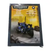 Warhammer 40k: OOP Space Marine Scout Bike, New Open Box Games Workshop