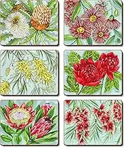 Cinnamon CMC392 Bush Blooms Drink Coasters