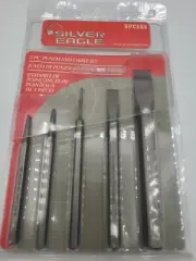 Matco Silver Eagle 5 Pc Punch And Chisel Set Free Shipping