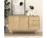 Oslo Sliding Sideboard Coffee Bar Cabinet