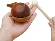 Percussion Instruments For Adults - Chinese Fish Wood Drum | Wooden Percussion Toy Instrument Fish Drum Ornament For Desk Home Cabinets Meditation Women Men Work Travel