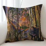 Animal Art the Dinosaur Valley Cushion Cover