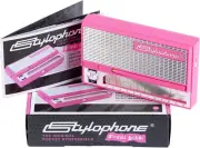 Stylophone Retro Pocket Pink Edition Mini Synthesizer Keyboard Speaker Analog