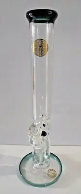 THICK BOUGIE 7MM 16" Bong HEAVY Glass Water Pipe HOOKAH *USA*