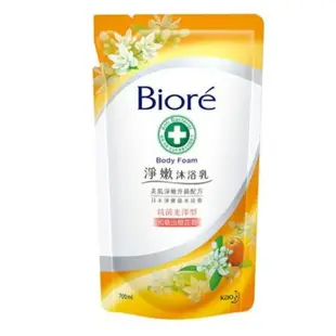 蜜妮 BIORE 淨嫩沐浴乳 （補充包） 700ml（多種香味選擇）蜜妮沐浴乳