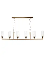 Jamie Young Linear 6 Light Chandelier