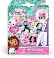 Canal Toys et la Maison Magique Refill Pack for My First Gabby Instant Camera and The Magic House 8 Rolls of Paper, 2 Sticker Sheets and 10 Self-Adhesive Frames - GAB 006