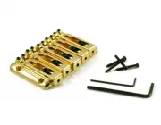 NEW Ultra Deluxe 5-String Bass Bridge, #BBDLX5 G - GOLD