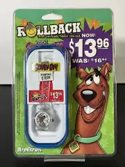 Rare Scooby-Doo Armitron Watch 1999 Sealed Hanna-Barbera Cartoon Network Bones