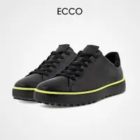 在飛比找蝦皮購物優惠-Ecco 男士高爾夫球托盤鞋黑色 100304