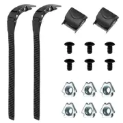 1Set Replacement Straps Energy Leash Snowboard Binding Belt Tight Buckles F4E2