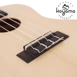 Koyama 26吋烏克麗麗 KYM-250SPR-T 古典琴頭 雲杉單板 單板烏克麗麗 Tenor Ukulele