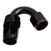 Aeroflow 100 Series Swivel Taper 150° Hose End -20AN, AF105-20BLK
