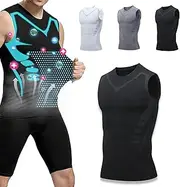 [AODGHC] Energxcel Ionic Shaping Sleeveless T-Shirt, 2023 New Version Ionic Shaping Vest, Energxcell Ionic Shaping Vest for Men