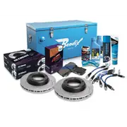 Bendix Ultimate 4WD Brake Upgrade Kit Single Channel ABS to suit Toyota Land Cruiser (1984