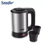 0.5L Mini Electric Kettle Tea Coffee Stainless Steel 600W Portable Travel Water