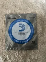 .026 Gauge Single Steel Electric or Acoustic Guitar String D'Addario PL026