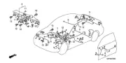 Genuine Honda Sub Wire 32103-S5P-A32