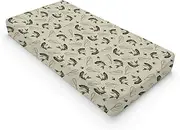Vintage Bass Fishing Baby Changing Pad Covers for Boy Girl 32''x16'' Lake Fish Fitted Diaper Change Table Pad Sheets Neutral Fishing Lovers Gift Comfort Soft Breathable Baby Changing Table Mats