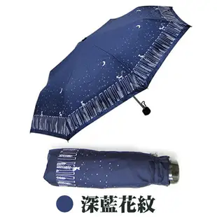 東正 異型防風中棒抗UV雨陽傘 摺疊傘 雨傘 八骨 四次銀膠 不透光 抗UV 防風 手開傘 晴雨傘 遮陽傘