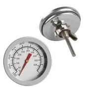 2X BBQ Thermometer Gauge - Barbecue BBQ Pit Smoker Grill Thermometer Temp Gau...