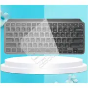 2 Pieces Clear Keyboard Cover Fit Logitech MX Keys Mini Bluetooth Keyboard