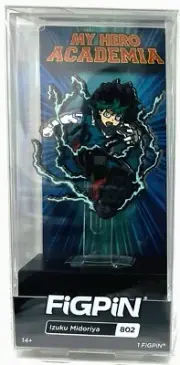 FiGPiN My Hero Academia Izuku Midoriya Collectable Pin #802