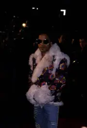 Lenny Kravitz at event New York 1990s Historic Old Photo