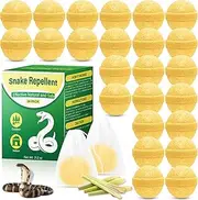 24 Pack Snake Repellent for Yard, Powerful Snake Away Repellent Pet Safe, Natural Snake Repellent for Outdoors Indoor Yard Lawn Garden Camping