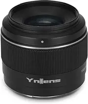 YONGNUO YN50mm F1.8S Lens, 50mm F1.8 Larege Aperture, APS-C Standard Prime E-Mount, Auto Manual Focus AF MF USB for Sony Cameras Black