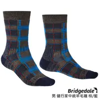 在飛比找蝦皮商城優惠-Bridgedale 男 健行家中統羊毛襪 四季美麗諾羊毛輕