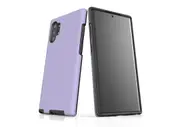 For Samsung Galaxy Note 10+ Plus Armor Case, Shockproof Back Cover in Lavender
