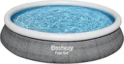 [Bestway] Fast Set 15" x 33" Top Ring Inflatable Pool | Round Above Ground Swimming Pool