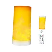 LED Flame Effect Light, Flame Lamp 4 Modes USB Rechargeable Fire Lights with