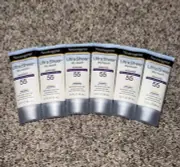 Neutrogena Ultra Sheer Dry-Touch Sunscreen Lotion SPF 55 6 Pack 3oz Ea Exp 10/24