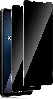 [Jarttarn] [2 Pack] Privacy Tempered Glass Compatible with Sony Xperia 1 VII (7th Gen) 2025, Anti-Spy Screen Protector, 9H Hardness Anti-Scratch, Bubble-Free Tempered Glass