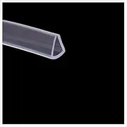 Draught excluder Tape U Rubber Channel Edge Seal Strip Length 2M Transparent Rubber Edge Guard, Sheet Metal Edge Protector for DIY Projects Car Door/12Mm * 15Mm(13.0Mm*12Mm)