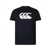 Canterbury Mens Logo T-Shirt Black/White M
