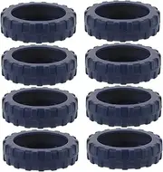 Ipetboom 8pcs Luggage Wheel Covers Non Slip Suitcase Wheel Protectors Floor Protection for Travel Noise Reduction Wear Resistant Design Fits Suitcase Brands