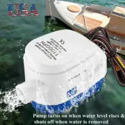 Automatic Submersible Boat Bilge Water Pump 12V 1100GPH Float Switch for Boat
