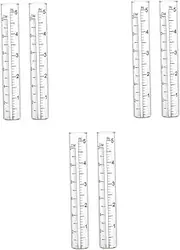 BESPORTBLE Sets Rainfall Measurement Instruments Rain Gauge Accessory Kit Replacement Tubes for Garden Outdoor Rain Gauge Pcs