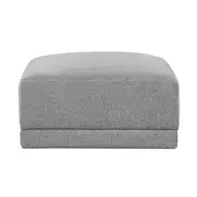 [James Lane] Haven California Slate Ottoman - 86cm x 86cm