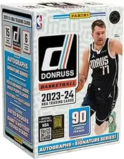 Panini 2023/24 Donruss Basketball 6-Pack Blaster Box - 90 Ungraded Collectible Cards